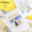 画像1: molinta/マスキングシール4枚セット（DIARY/一个人日记）*20 (1)