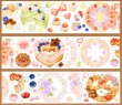 画像3: 【再入荷】 切売り有☆安渡时光/ケーキ（甜蜜暴击）*105 (3)