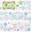 画像3: 切売り有☆熊猫日記/PETテープ/食器（苏菲亚的午后）*106 (3)