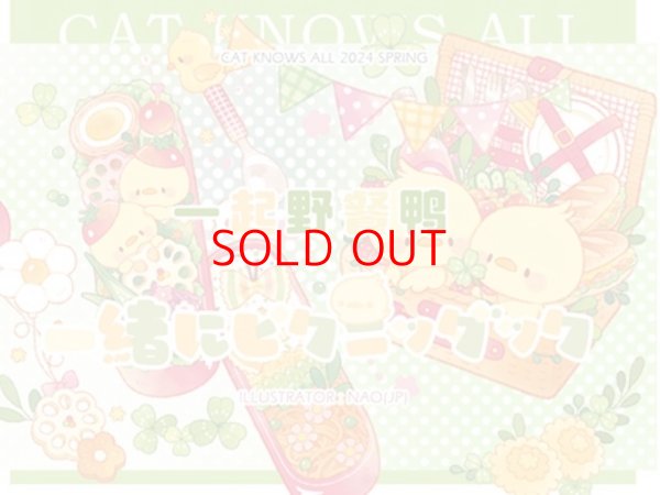 画像1: 切売り有☆Cat knows all/一緒にピクニック（一起野餐鸭） (1)