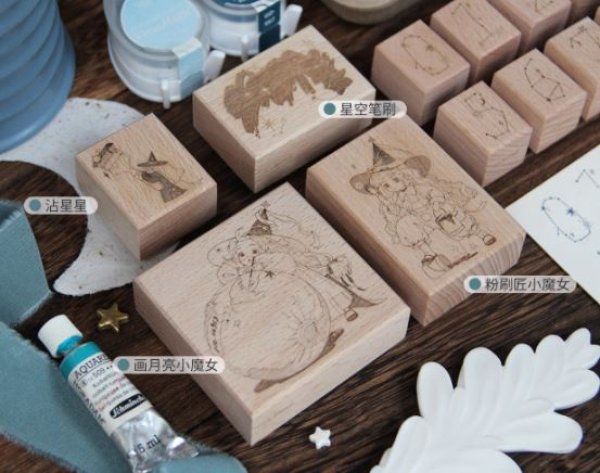 画像1: ※予約※8/9まで　Neinei/スタンプ/星シリーズ (1)