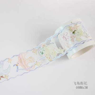 Sail 型抜きテープ トリ 飞鸟衔花 剥離紙 18 気まぐれ工作室